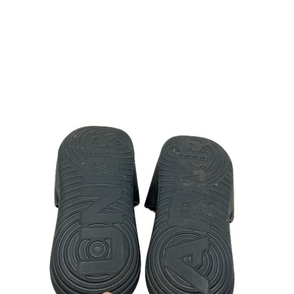 Under Armour Ansa Fixed Slide Black White Mens 11 - Picture 3 of 4